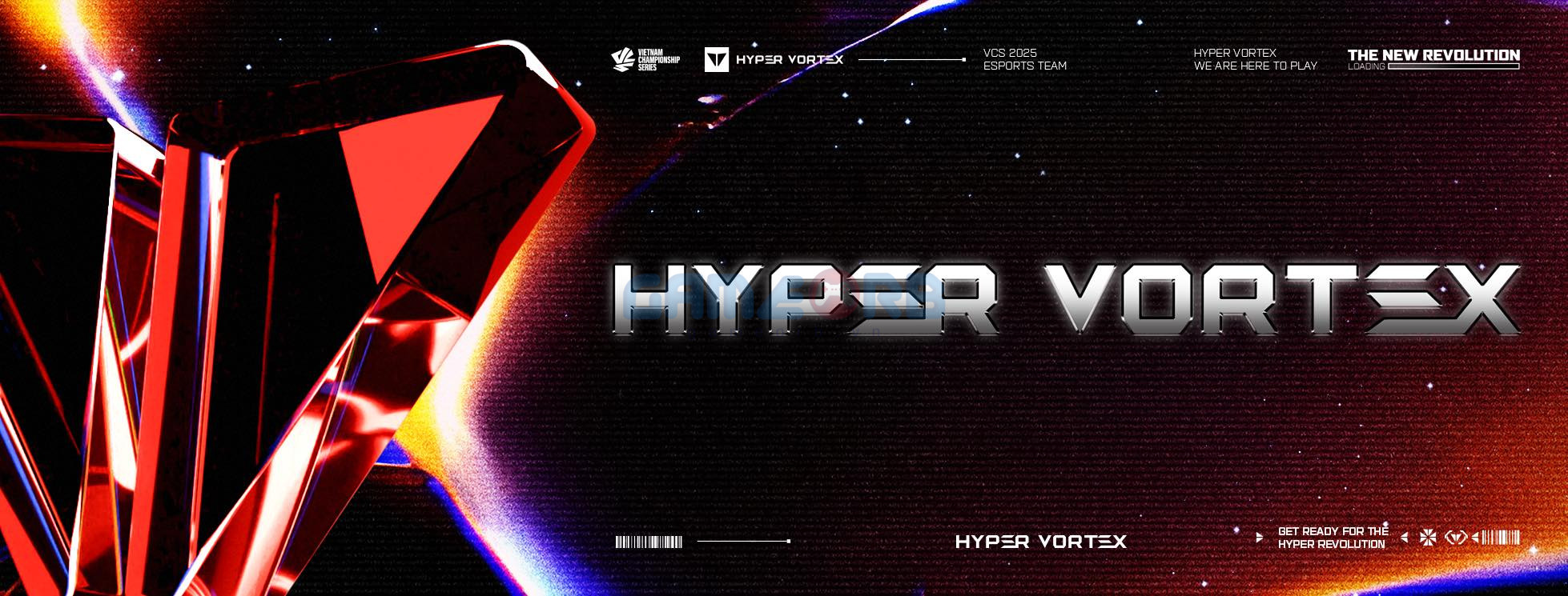 Hyper Vortex Esports công bố đội hình tham dự VCS 2025 với dàn sao siêu chất lượng