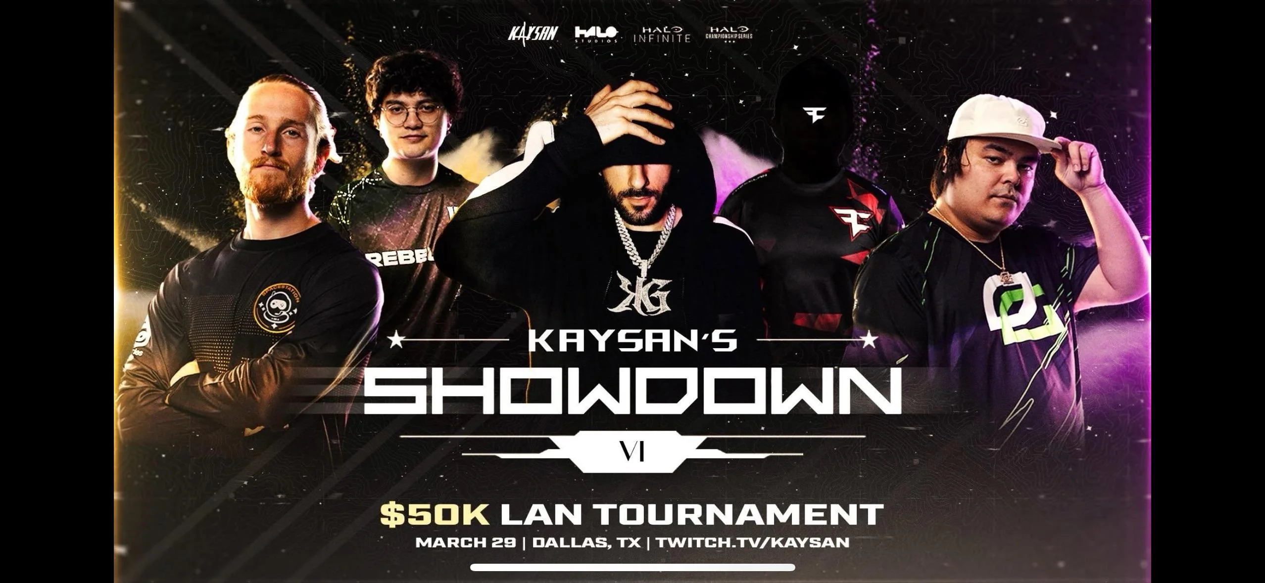 Halo Championship Series đã hợp tác với streamer Kaysan “FaZe Kaysan” Ghasseminejad để tổ chức giải đấu Kaysan Showdown