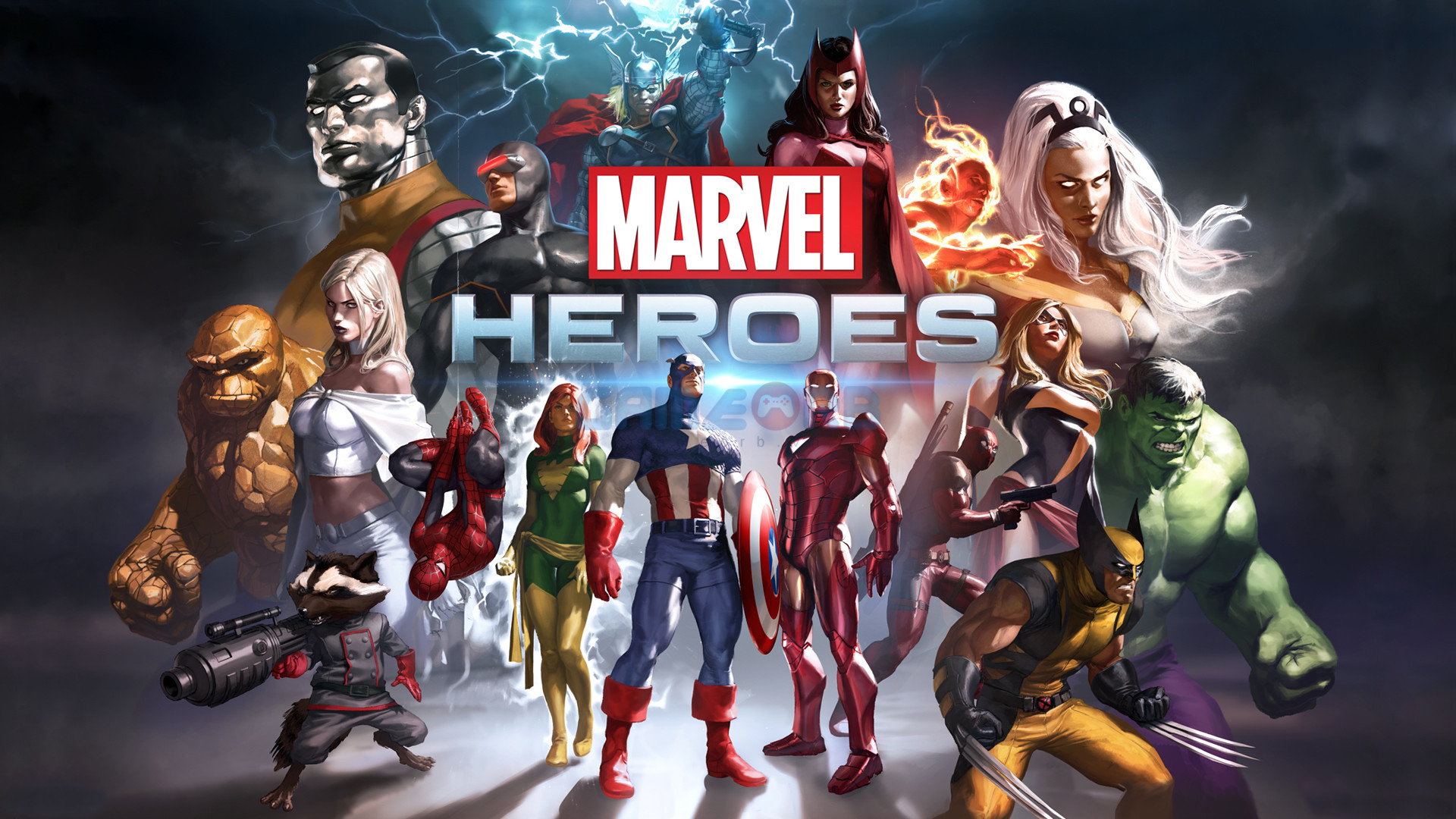 Ra mắt vào 2013, Marvel Heroes là một tựa game MMO hành động nhập vai với 21 nhân vật có thể chơi được ngay từ đầu