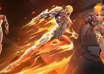 Marvel Rivals - Johnny Storm và câu chuyện đằng sau bộ trang phục Negative Zone Gladiator