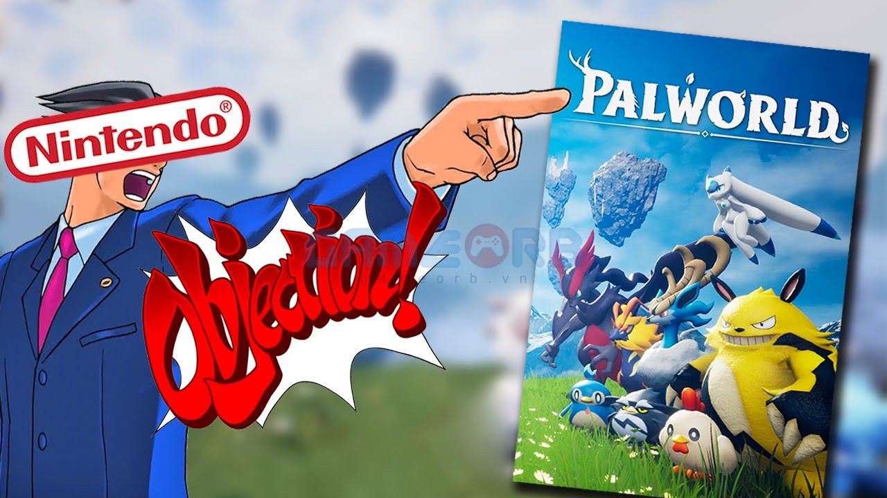 Nintendo gia tăng áp lực pháp lý lên Palworld