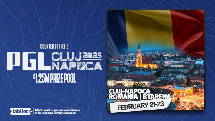 PGL Cluj-Napoca 2025 - Giải đấu CS2 bùng nổ với hơn 1,1 triệu lượt xem