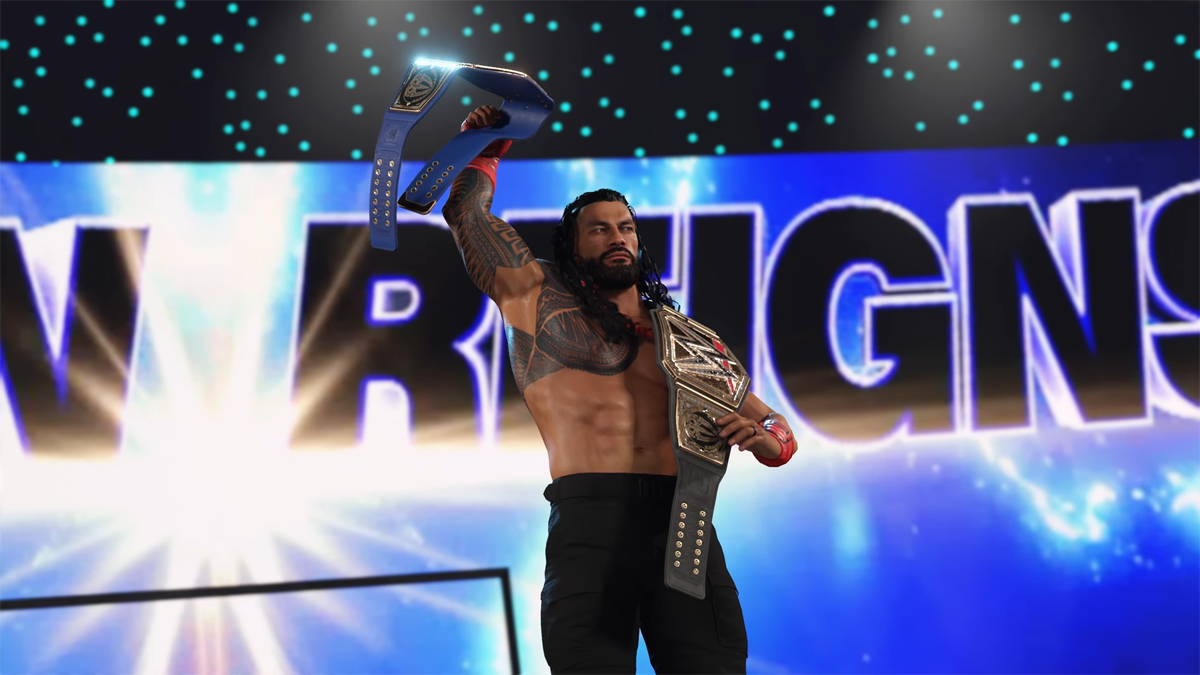 Roman Reigns xuất hiện trong WWE 2K25