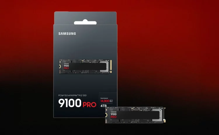 Samsung 9100 Pro ra mắt SSD PCIe 5.0 siêu tốc, dung lượng lên đến 8TB