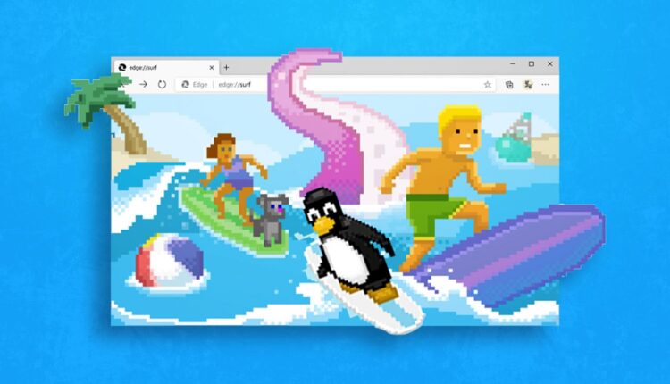 Surf trên Microsoft Edge nhận bản cập nhật lớn, sẵn sàng cạnh tranh với game Khủng long của Chrome