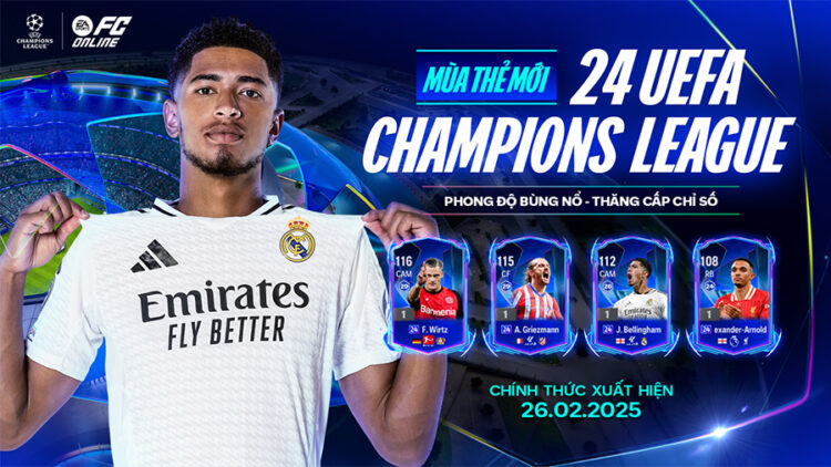 Mùa thẻ mới 24UCL