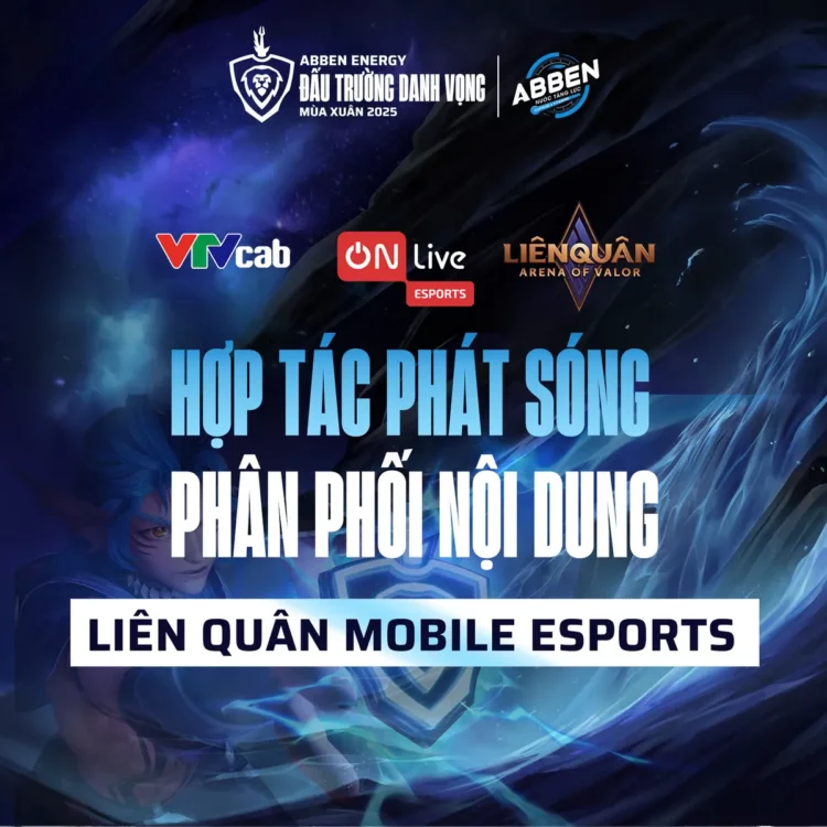 VTVcab hợp tác cùng Garena, phân phối bản quyền các giải đấu Liên Quân Mobile 2025