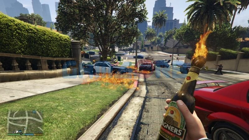 Bom molotov trong GTA 5