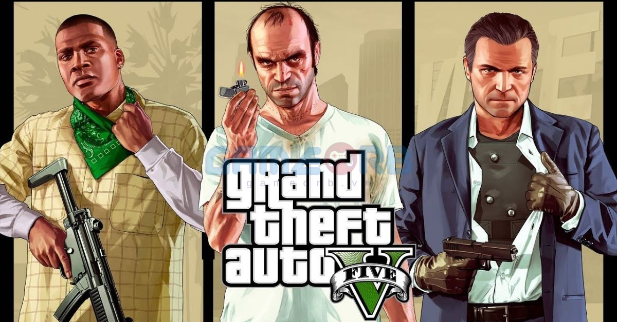 GTA 5 có cốt truyện xoay quanh ba nhân vật chính: Michael De Santa, Franklin Clinton và Trevor Philips