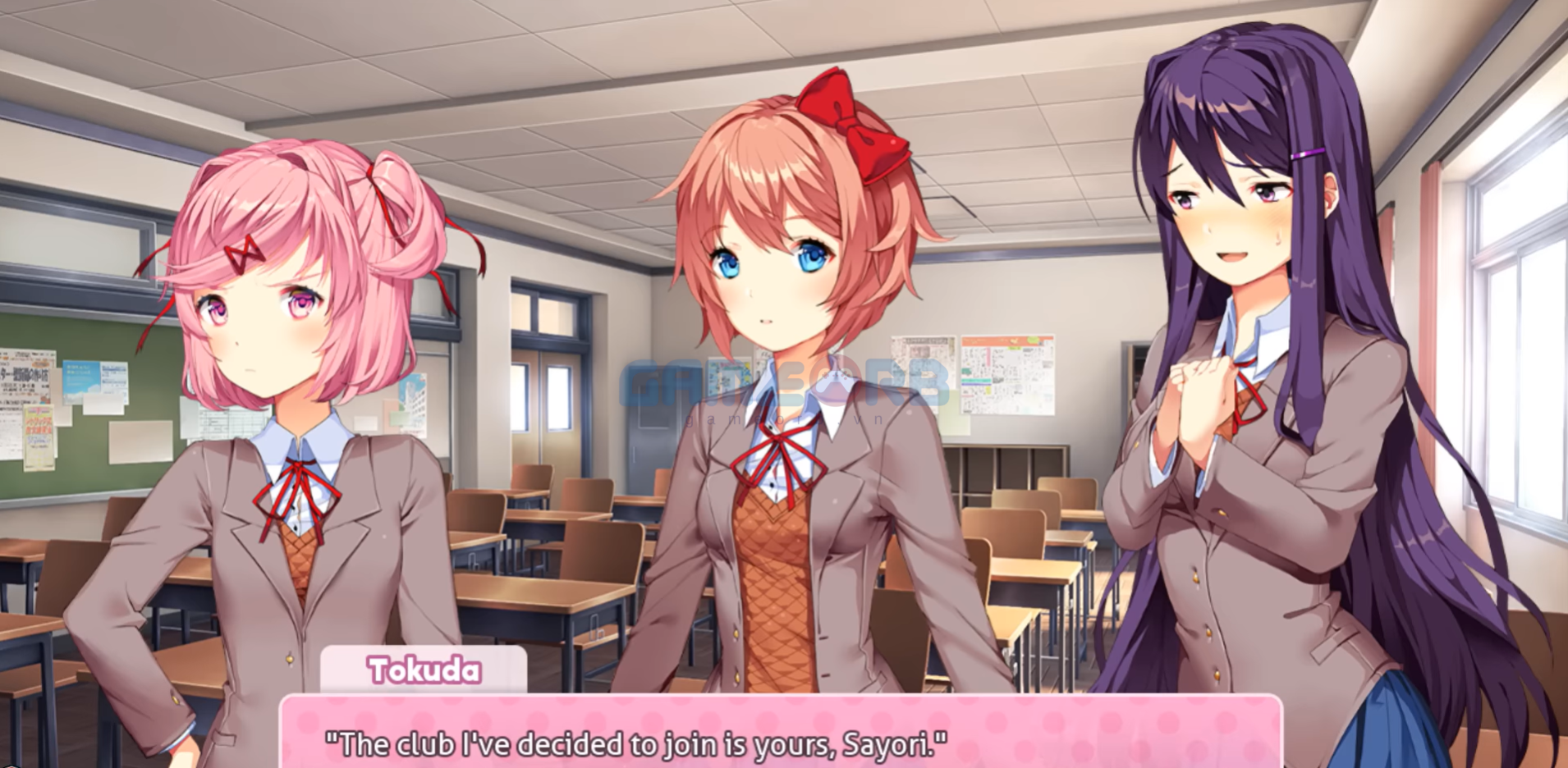 Mở khóa các kết thúc khác nhau của Doki Doki Literature Club! 