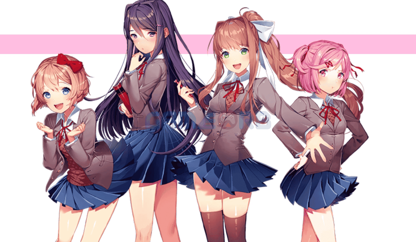 Trong Doki Doki Literature Club!, nhân vật chính được người bạn thuở nhỏ, Sayori, mời tham gia câu lạc bộ văn học của trường trung học.