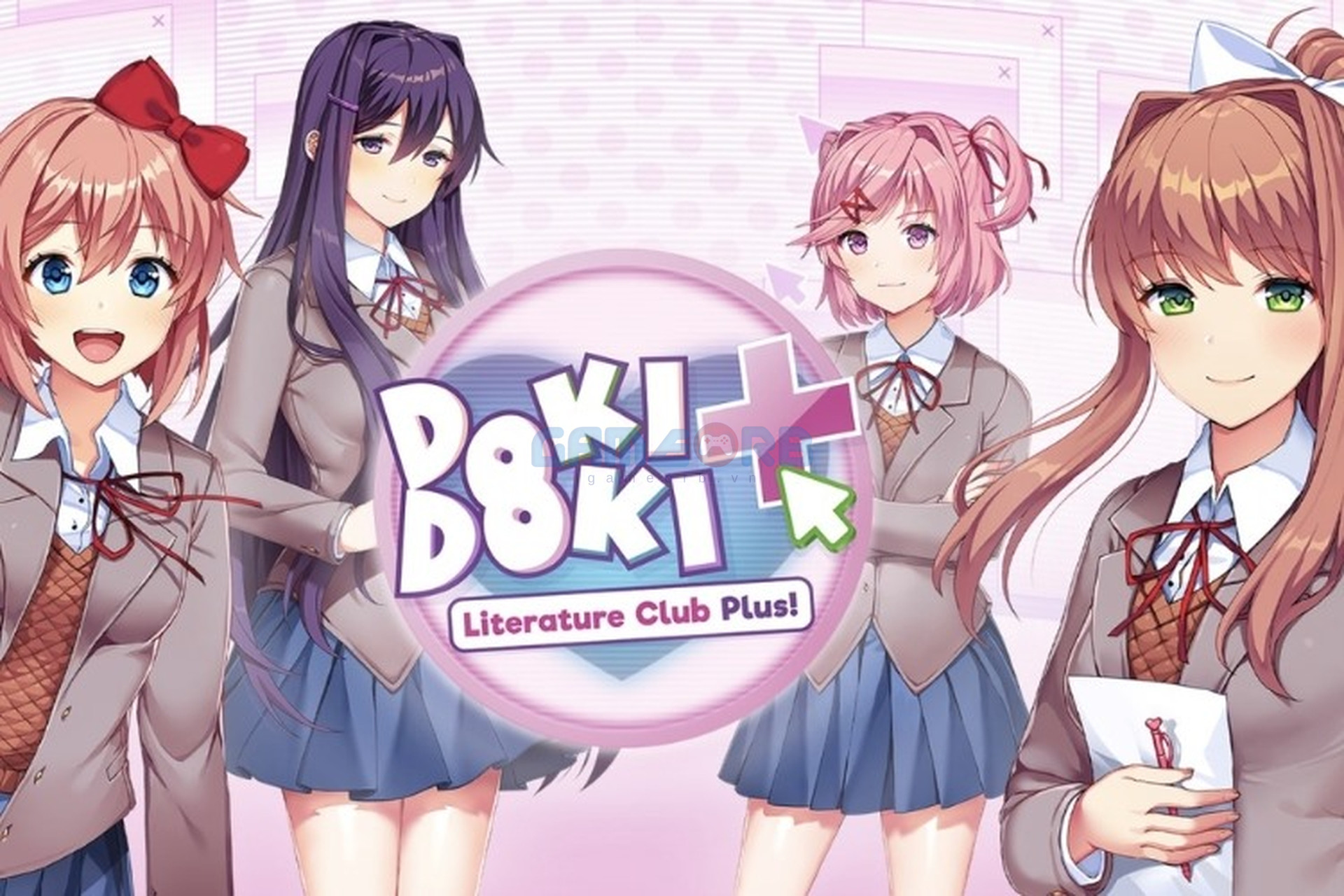 Đồ họa của Doki Doki Literature Club! được thiết kế theo phong cách 2D anime, với nét vẽ đơn giản nhưng cuốn hút