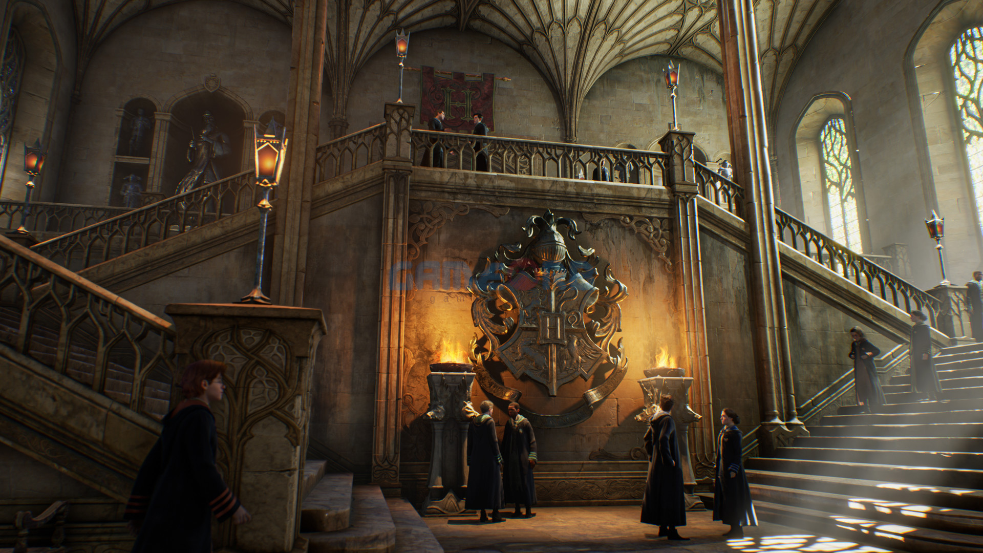 Hogwarts Legacy sử dụng đồ họa Unreal Engine 4 tiên tiến để tái hiện một thế giới phù thủy sống động và chân thực