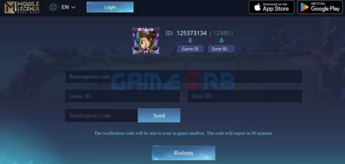 Hướng dẫn nhập Giftcode Mobile Legends: Bang Bang