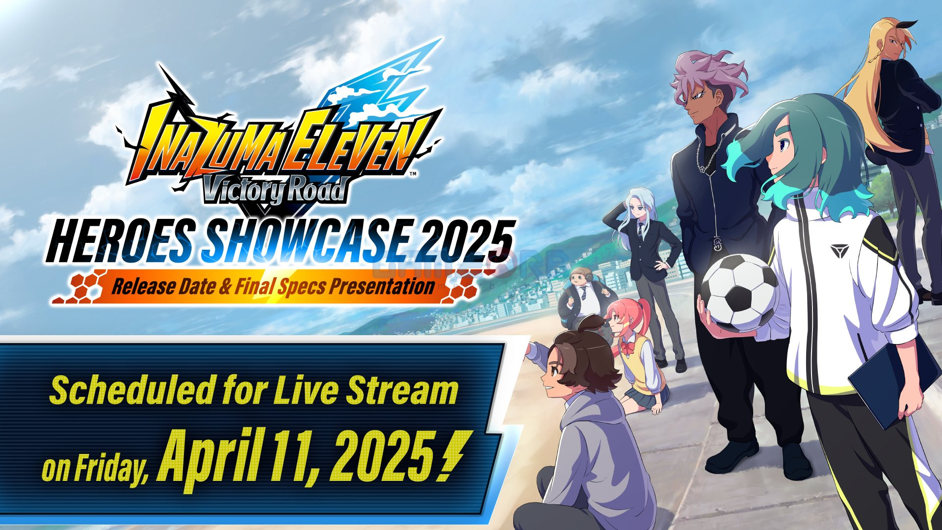 LEVEL-5 vừa công bố sự kiện Inazuma Eleven: Victory Road Heroes Showcase 2025, diễn ra vào ngày 11 tháng 4