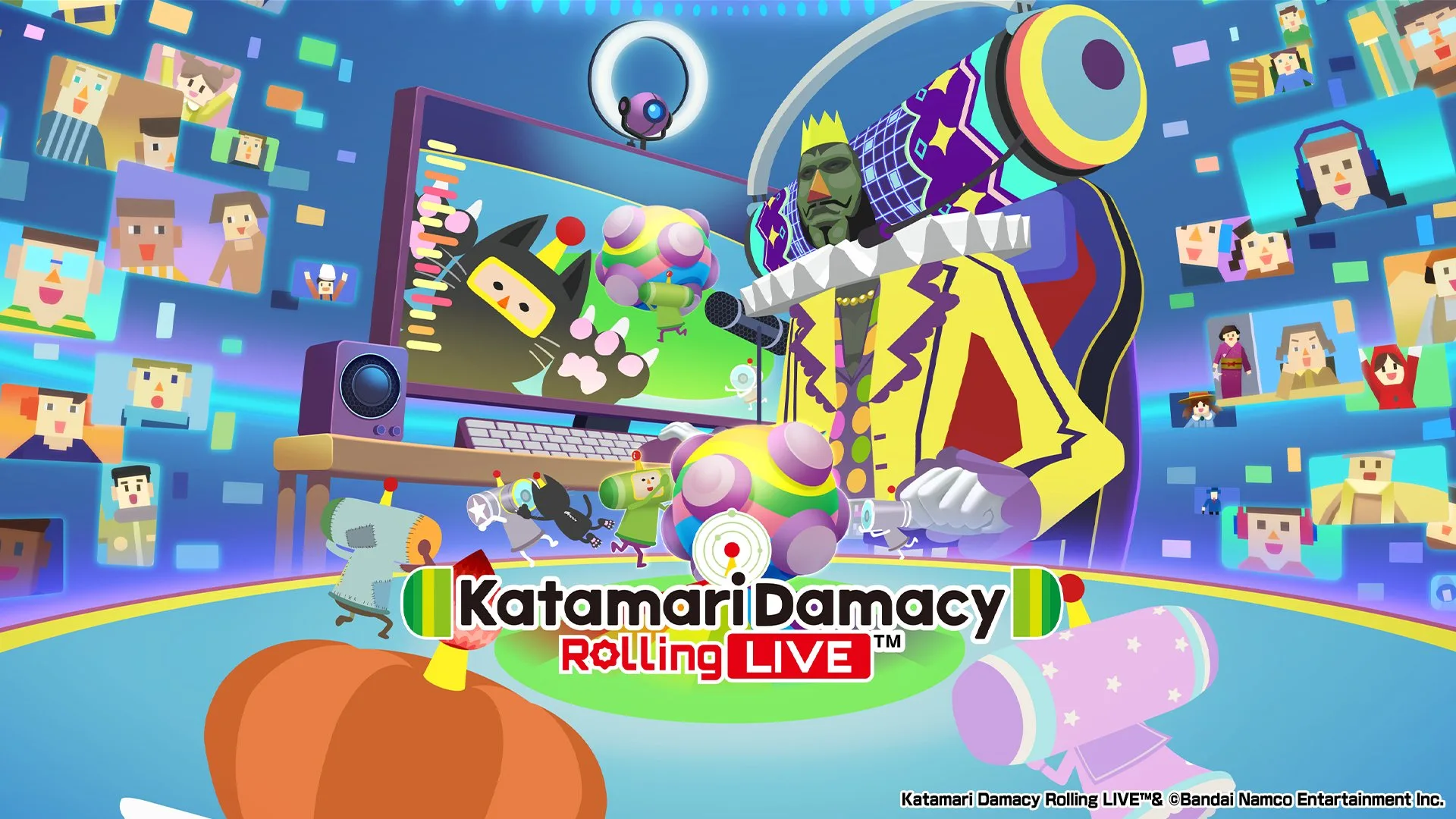 Dòng game Katamari Damacy trở lại với Katamari Damacy Rolling Live