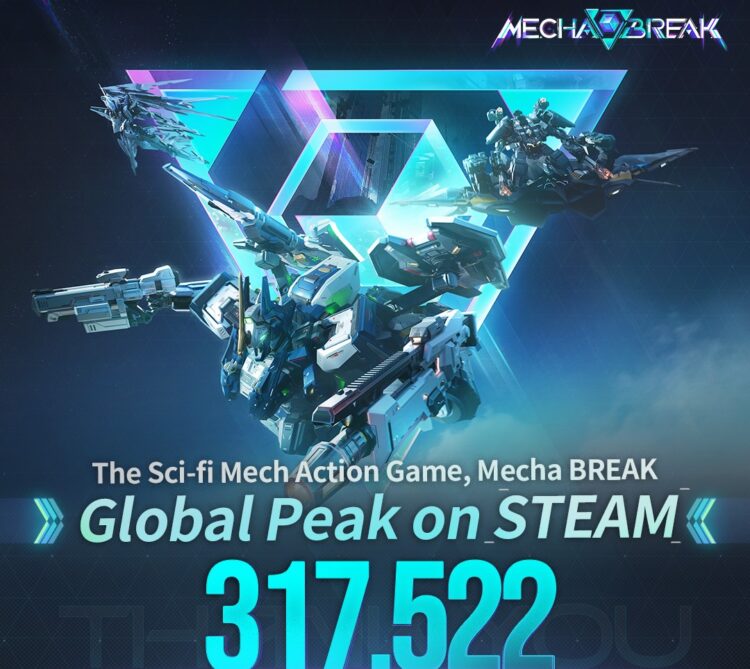 Mecha BREAK tặng 1000 Corite miễn phí để ăn mừng thành công của bản demo trên Steam