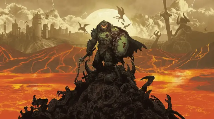 Doom: The Dark Ages – Phiên bản đĩa vật lý yêu cầu tải về gần như toàn bộ game